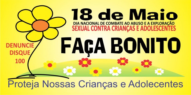 Caminhada contra abuso sexual acontece dia 18/05 em Mantena.