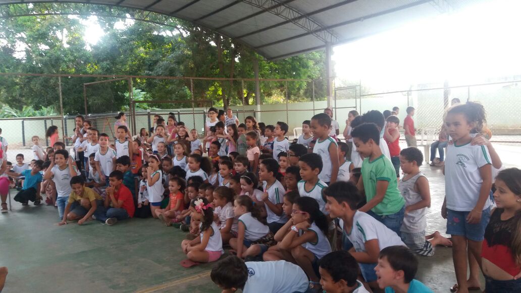 Alunos da rede municipal de Mantena têm semana especial em comemoração ao do Dia das Crianças.