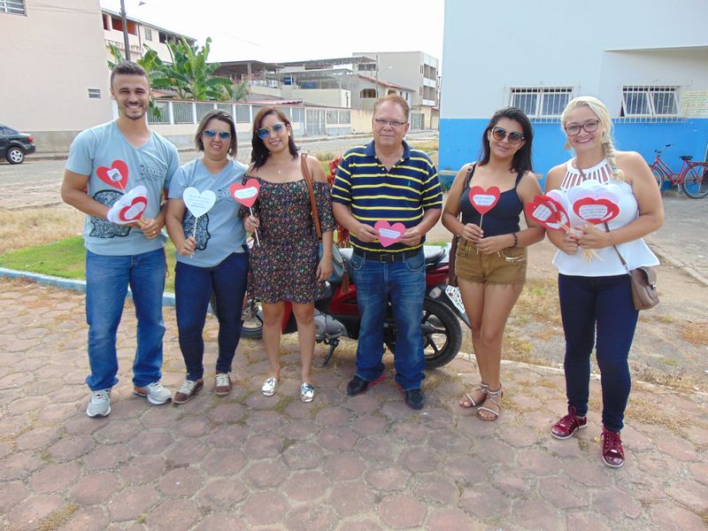 Pela primeira vez Secretaria de Cultura comemora Dia Mundial do AMOR em Mantena