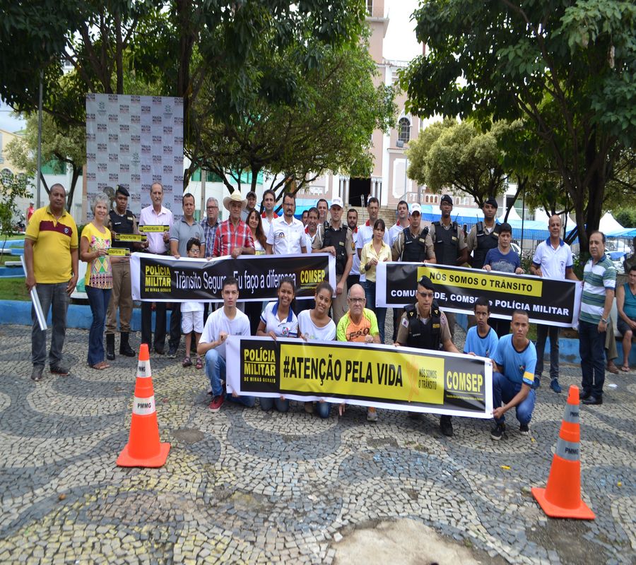 Campanha ‘Maio Amarelo’ propõe conscientização e alerta sobre os perigos no trânsito em Mantena