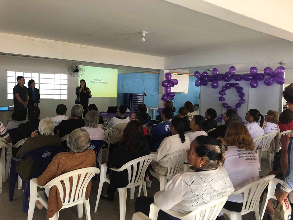 Secretaria Assistência Social promove palestra de conscientização sobre violência contra a pessoa idosa