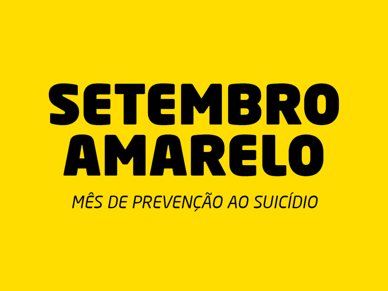 Setembro Amarelo: Secretaria de Saúde promove ações no Mês Internacional de Prevenção ao Suicídio
