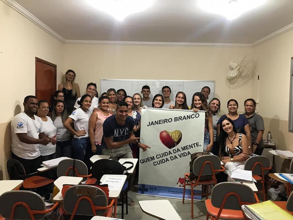 JANEIRO BRANCO: Secretaria de Saúde de Mantena realiza ações para prevenção e cuidados com a Saúde Mental.