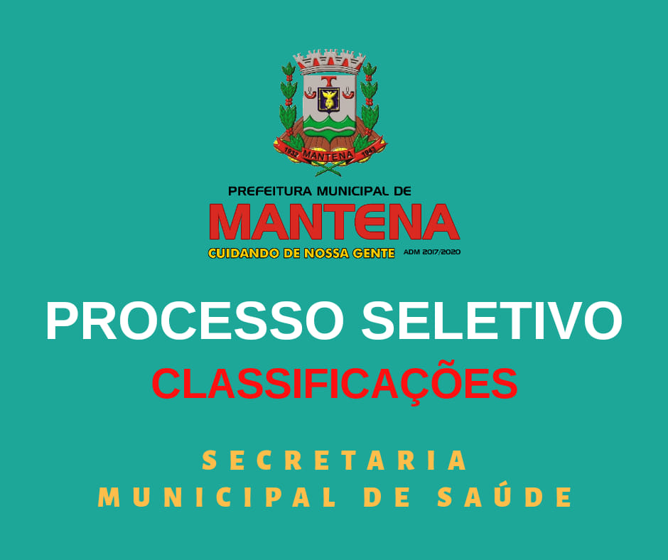Secretaria Municipal de Saúde divulga RESULTADO e CLASSIFICAÇÃO das provas objetivas do Processo Seletivo – Agentes de Combate à Endemias e Agentes Comunitários de Saúde
