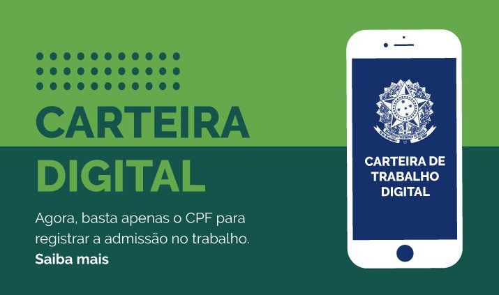 Prefeitura de Mantena orienta sobre Carteira de Trabalho digital