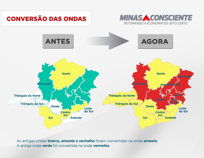 Minas Consciente: Governo classifica Mantena na onda “Vermelha”; veja o que pode funcionar