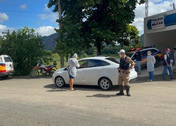 Prefeitura instala barreira sanitária para conter o avanço da COVID-19