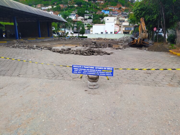 Pátio do Terminal Rodoviário José Henrique de Souza recebe melhorias