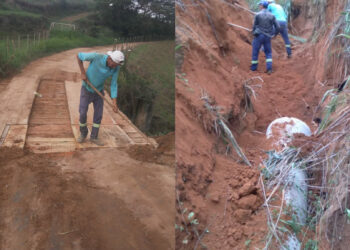 Prefeitura intensifica trabalho de recuperação de áreas afetadas pela chuva na zona urbana e rural