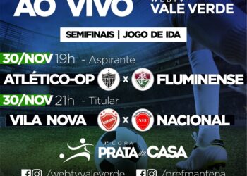 Confira os jogos de ida das semifinais da Copa Prata da Casa