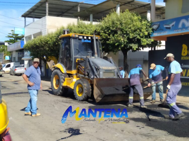 Avenida General Dutra recebe operação tapa-buracos