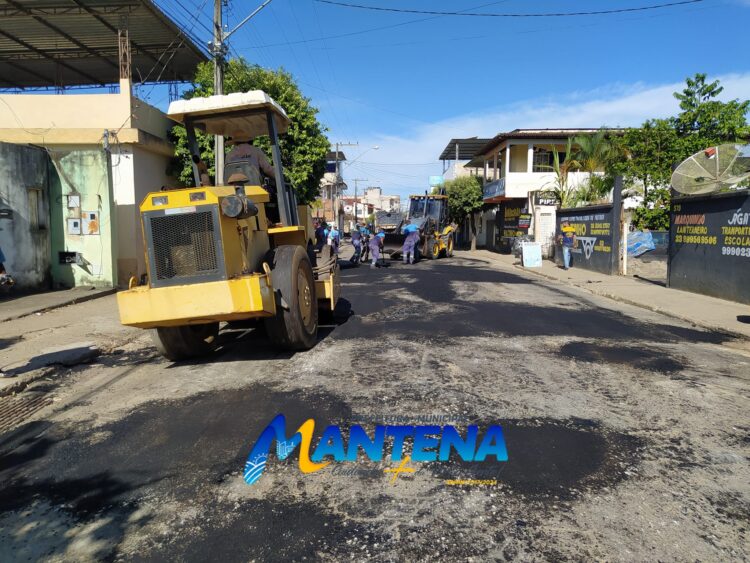 Avenida General Dutra recebe operação tapa-buracos