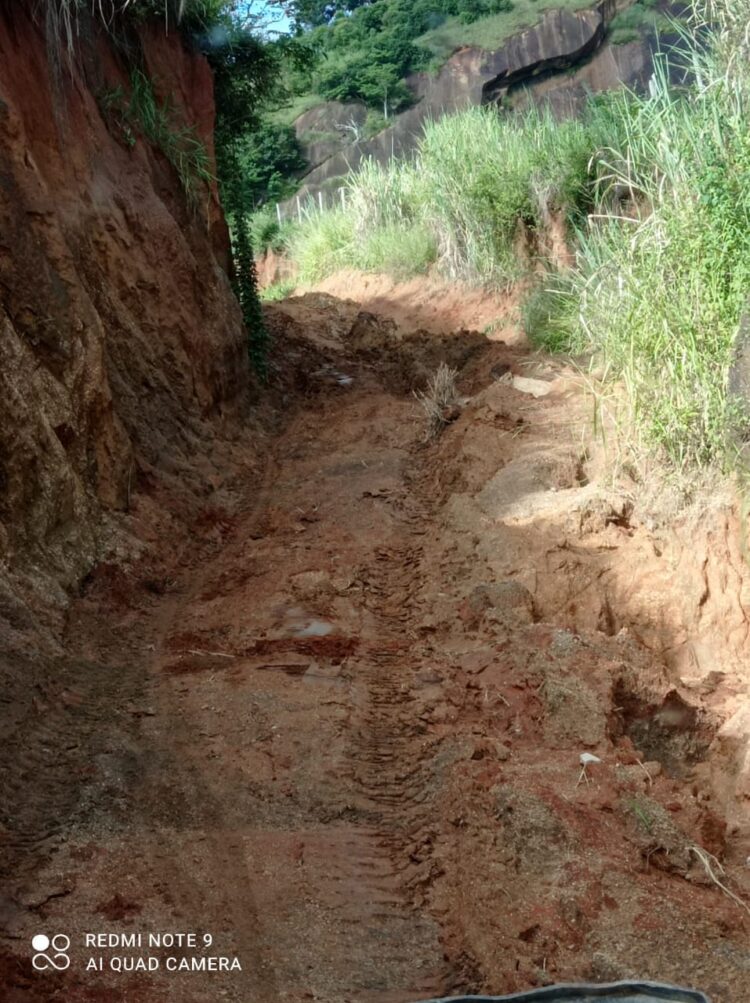 Mais uma semana de muito trabalho na zona rural do município