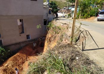 Prefeitura inicia construção de muro de contenção no bairro Boa Esperança