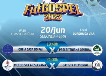 Fase classificatória do FutGospel