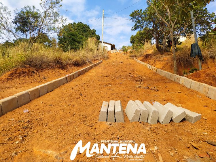 As obras estão on em Mantena!