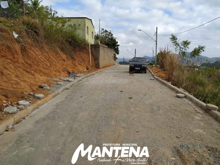 As obras estão on em Mantena!