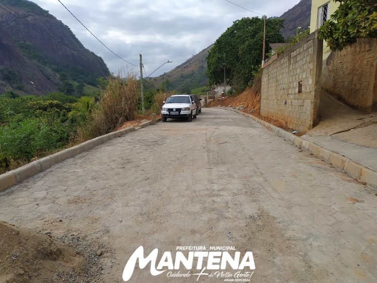 As obras estão on em Mantena!