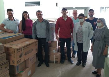 Secretaria de Saúde realiza entrega materiais, insumos e medicamentos para o Hospital São Vicente de Paulo