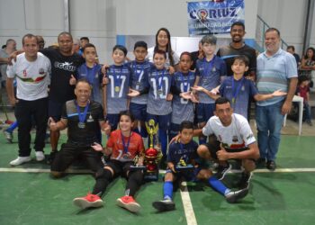 Em sexta especial de finais, Barra de São Francisco conquista três títulos no Campeonato Regional de Futsal Infantil Cor Luz Iluminação 2022