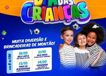 Prefeitura promove ações na Semana das Crianças: confira a programação!