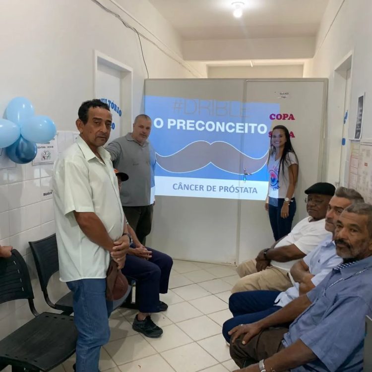 NOVEMBRO AZUL: PSF Nicoline realiza palestra sobre a prevenção do Câncer de Próstata