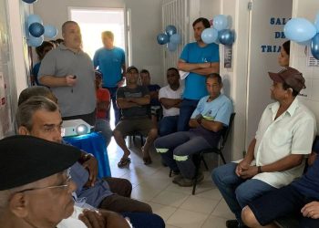 NOVEMBRO AZUL: PSF Nicoline realiza palestra sobre a prevenção do Câncer de Próstata