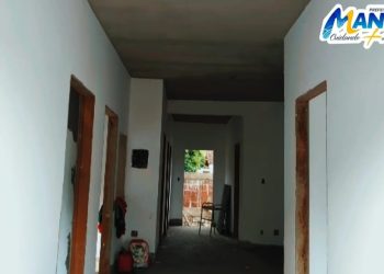 Obras de construção do PSF em Santa Rita segue em ritmo acelerado