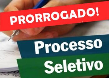 Processo seletivo para contratação de operário é PRORROGADO