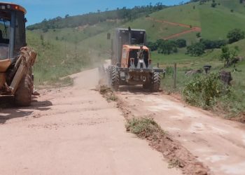 Prefeitura de Mantena realiza patrolamento em estradas vicinais da Zona Rural