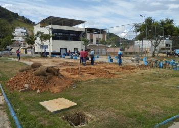 Prefeitura inicia obras para construção de pista de skate na Praça de Recreação Edite Trindade de Souza Coelho no bairro Vila Nova