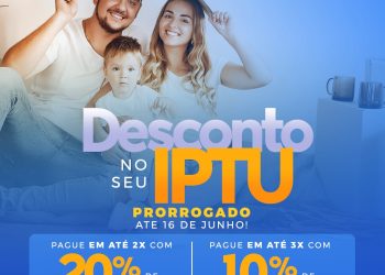 Prefeitura de Mantena prorroga prazo para pagamento do IPTU com descontos especiais