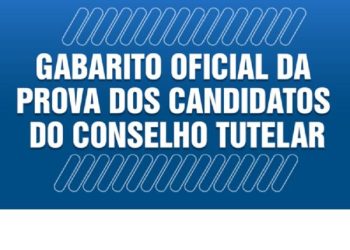 Gabarito da prova aos candidatos ao Conselho Tutelar
