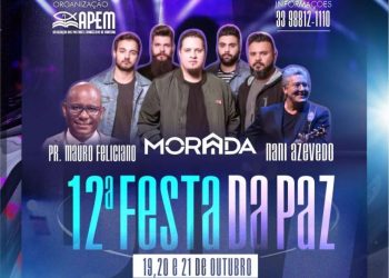 Começa Hoje a 12ª Festa da Paz em Mantena!