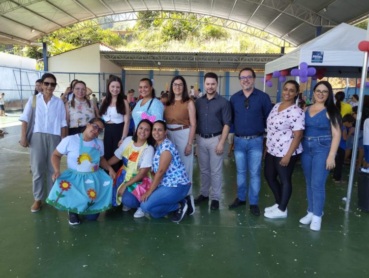 “Dia D” de vacinação: em Mantena, a Escola Municipal Mario Rigamont recebeu a Campanha de Multivacinação
