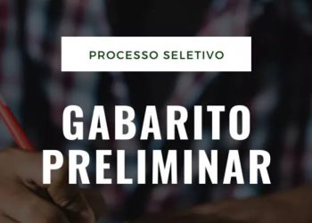 GABARITO PRELIMINAR DO PROCESSO SELETIVO 001/2023 DA SECRETARIA MUNICIPAL DE SAÚDE