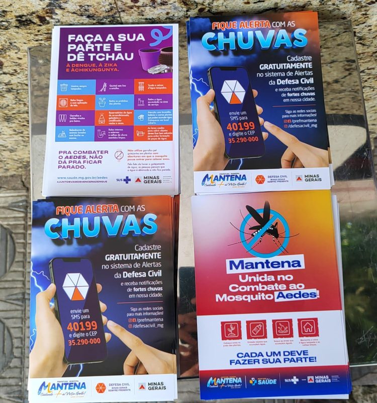 Blitz educativa promove conscientização de combate a dengue e Segurança