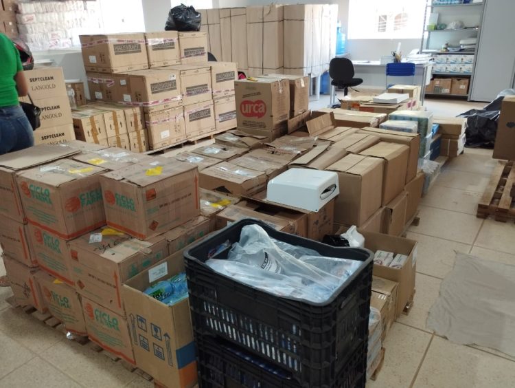 Abastecimento garantido: almoxarifado central da Secretaria de Saúde recebe reforço de novos materiais e equipamentos