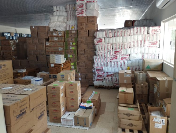 Abastecimento garantido: almoxarifado central da Secretaria de Saúde recebe reforço de novos materiais e equipamentos