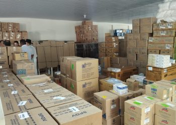 Abastecimento garantido: almoxarifado central da Secretaria de Saúde recebe reforço de novos materiais e equipamentos
