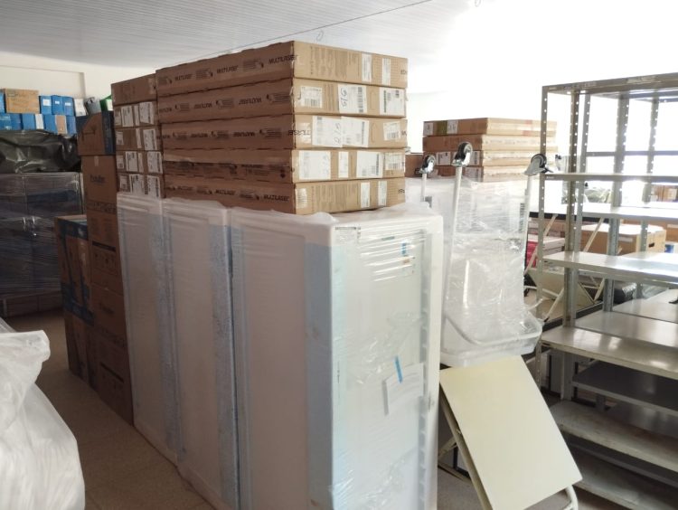 Abastecimento garantido: almoxarifado central da Secretaria de Saúde recebe reforço de novos materiais e equipamentos