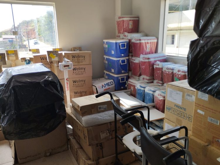 Abastecimento garantido: almoxarifado central da Secretaria de Saúde recebe reforço de novos materiais e equipamentos
