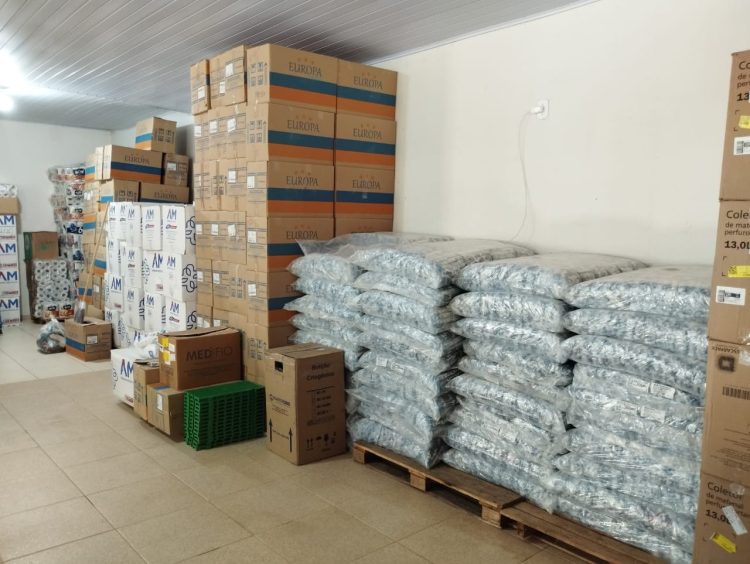 Abastecimento garantido: almoxarifado central da Secretaria de Saúde recebe reforço de novos materiais e equipamentos