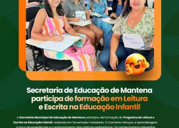 Secretaria de Educação fortalece práticas pedagógicas com formação regional