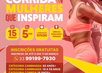 Prefeitura de Mantena realiza a 1ª Corrida “Mulheres que Inspiram” em celebração ao protagonismo feminino