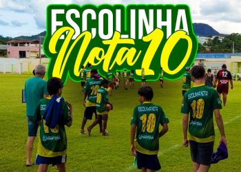Mais incentivo ao esporte: Escolinha Nota 10 recebe novos materiais