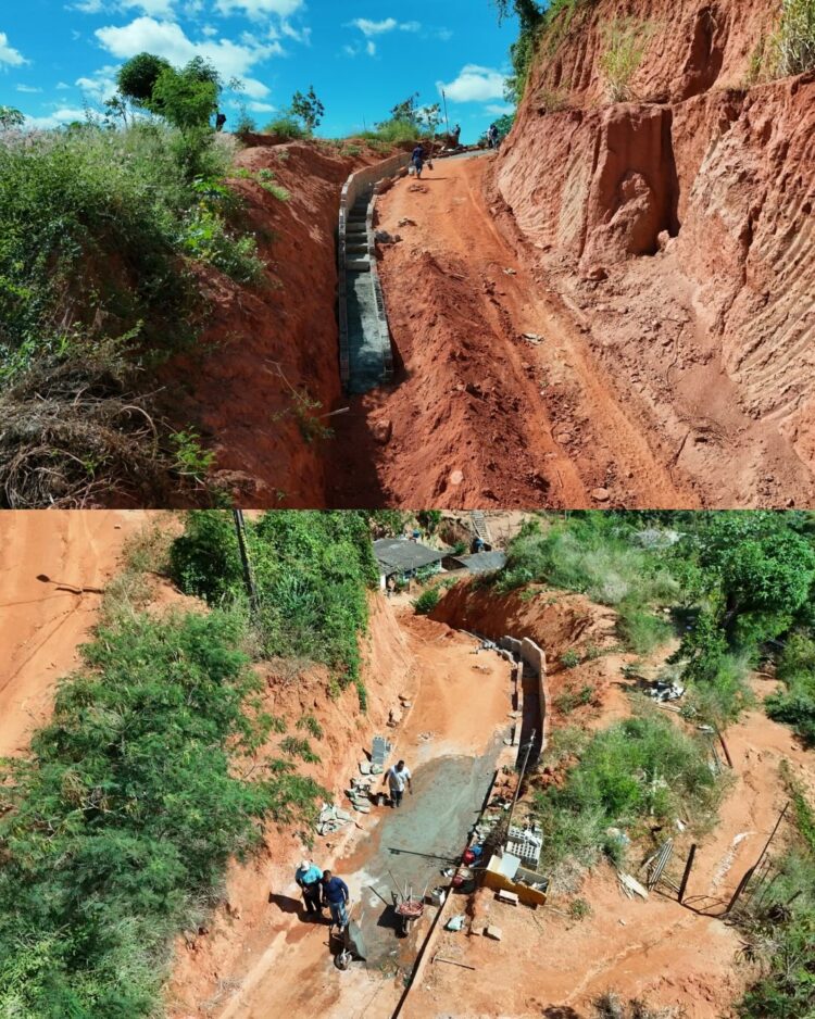 Recuperação da Rua B avança e leva mais infraestrutura ao Bairro Pires de Albuquerque