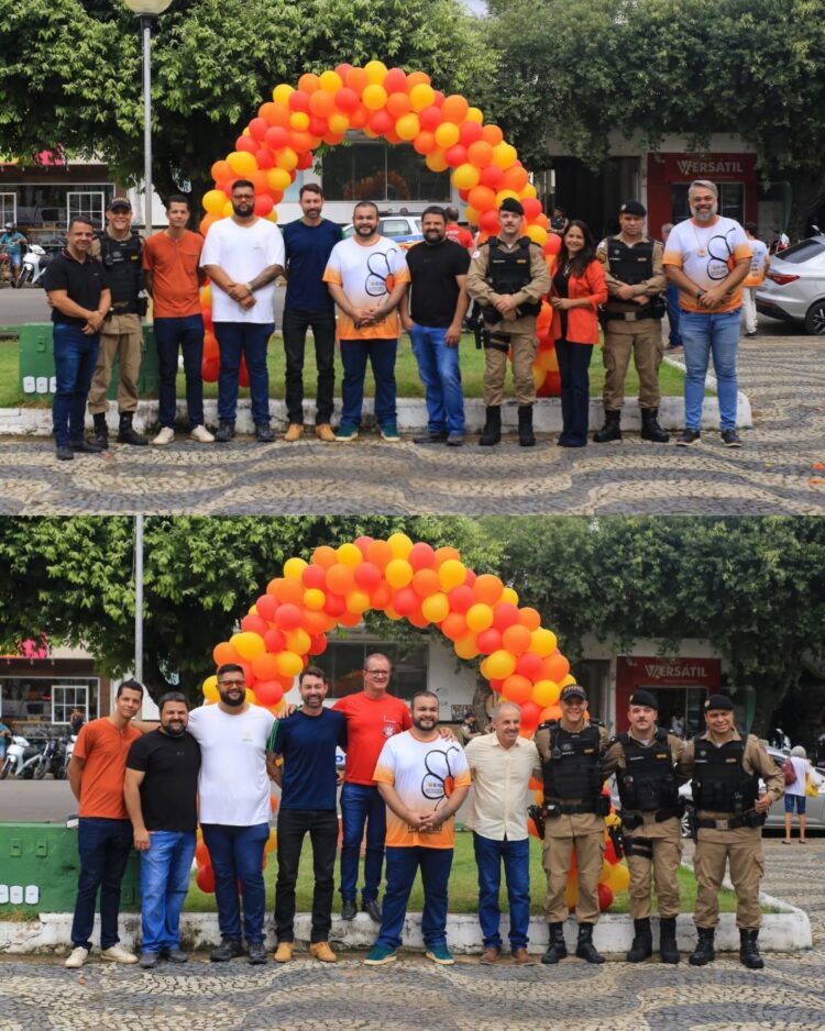 9ª Caminhada Maio Laranja mobiliza Mantena em Defesa das Crianças e Adolescentes