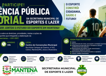 Prefeitura de Mantena realiza Audiência Pública para definir prioridades do Esporte para 2027