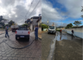 Prefeitura intensifica lavagem de ruas e reforça a limpeza urbana em diversos pontos da cidade